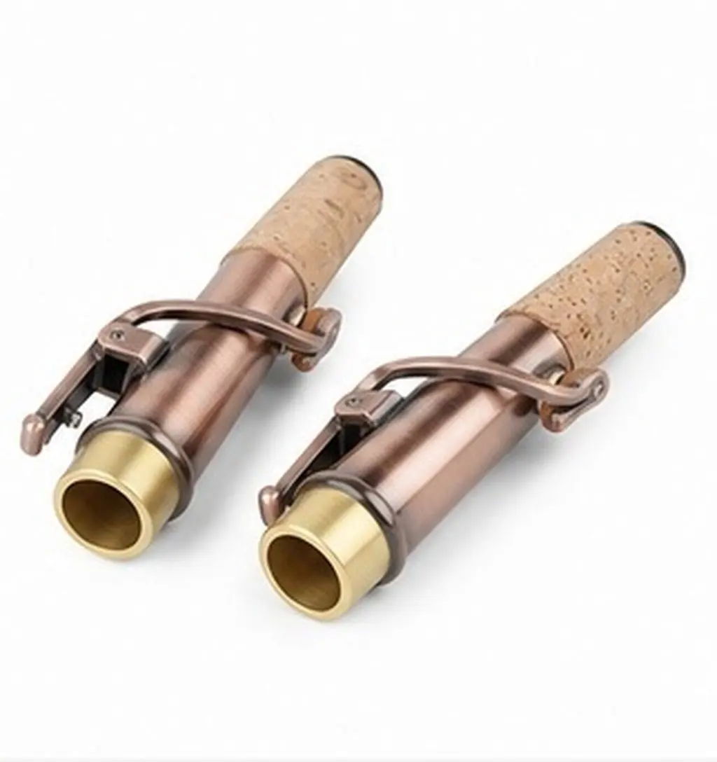 Soprano Saxophone Metal Cap Replacement Parts Kit – 2pcs Durable Multipurpose Accessories