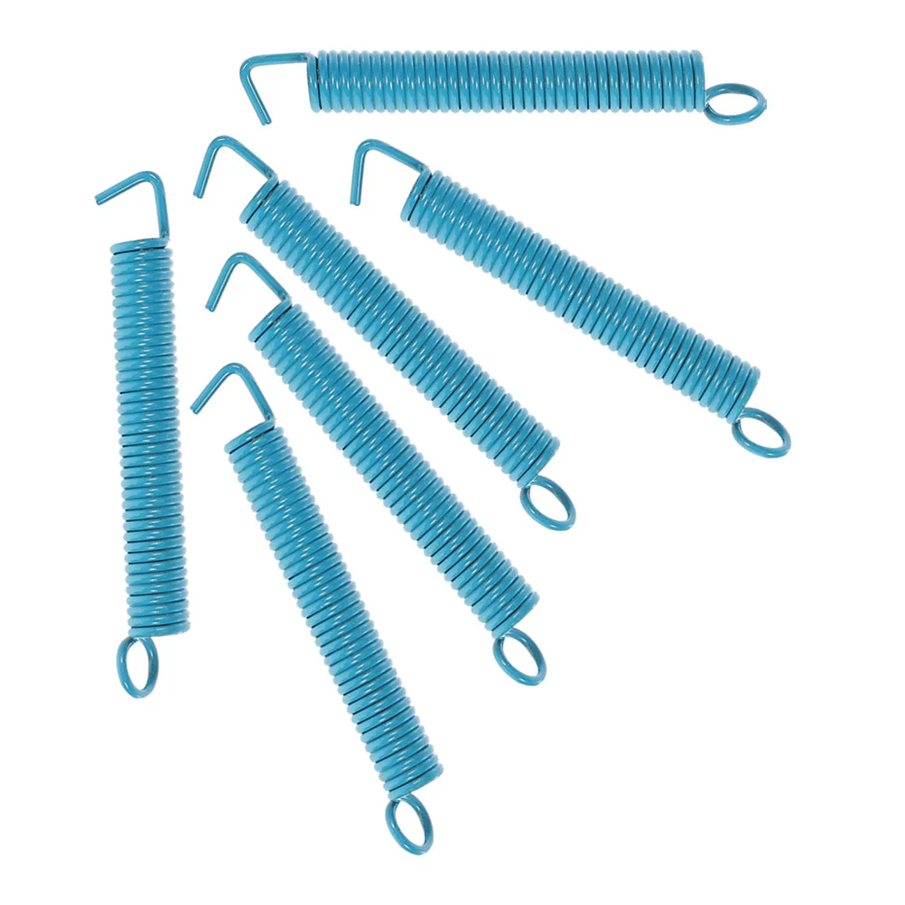

6Pcs Electric Guitar Tremolo Springs Metal Durable Replacement Bridge Springs Tremolo Tension Guitar Parts Guitars Parts