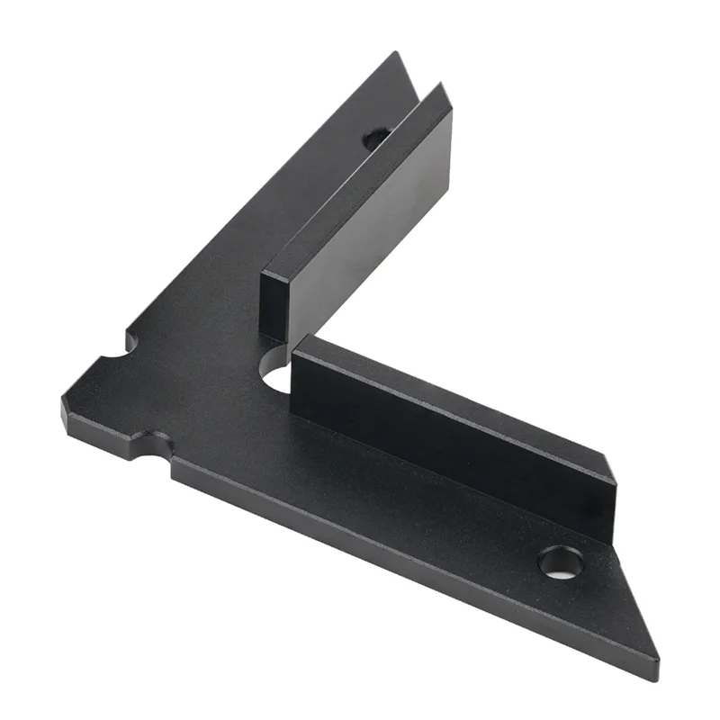 أداة ثابتة للزاوية اليمنى 90 °   أداة تحديد المواقع المساعدة على شكل حرف L حامل مسطرة النجارة