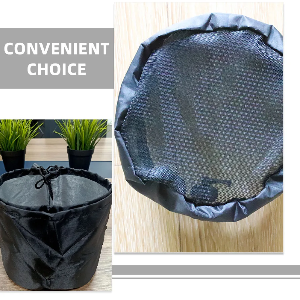 2Pcs Grow Tent Vent Cover Polyester Duct Filter Vent Cover Elastic Band Fixed Buckle Indoor Plant Netting Ventilation Insect