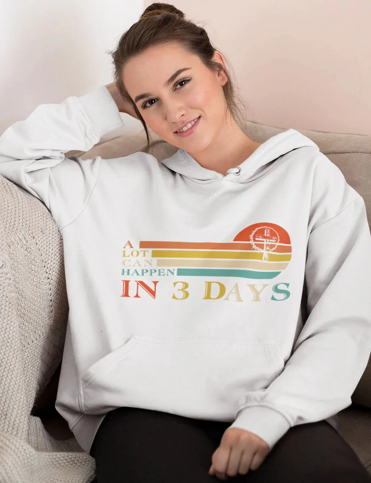 

A Lot Can Happen in 3 Days Hoodie Men's and Women's Long Sleeve Sweatshirt Pullover Tops Sportswear Streetwear Women Clothing