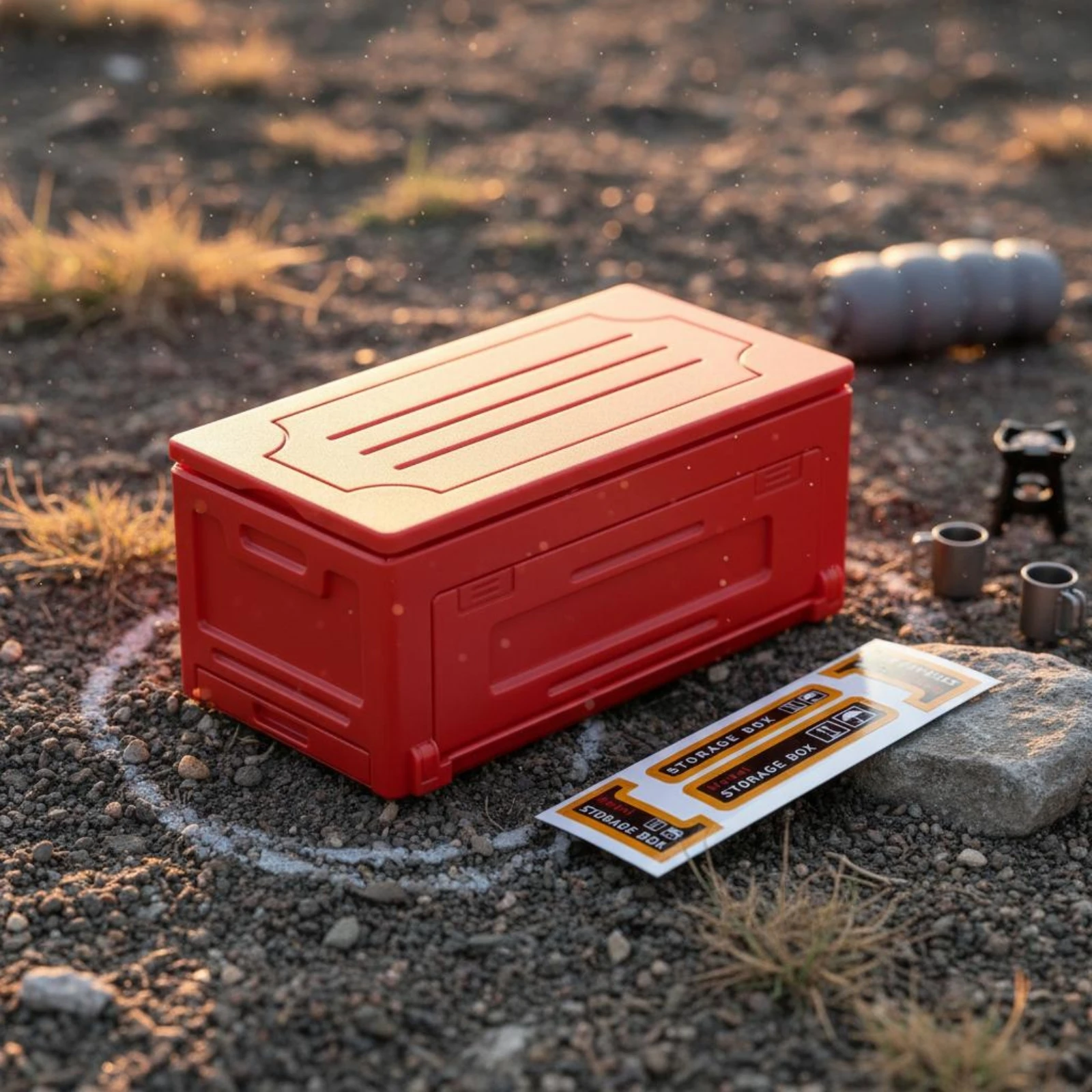 Rc Hobby Line - RC Crawler Storage Box Molded Texture