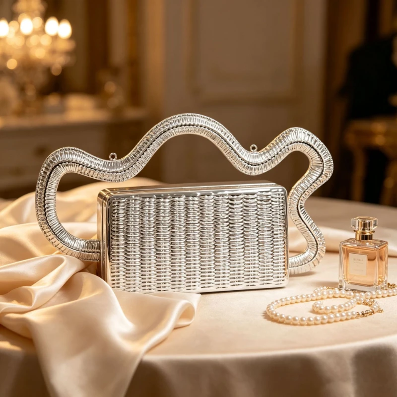Metal Dinner Purse and Handbags Hands Holding Small Square Bags Designer Bags Women Bag Mini Bag Small Bags Сумка Женская Bolsa
