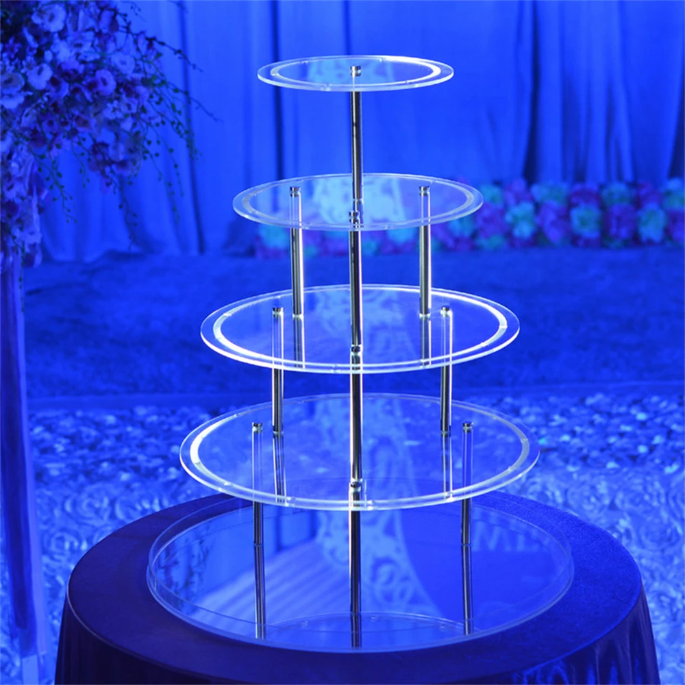 

ROUND Cake stand - cake separator - Fill a tier - birthday cake stand - wedding cake plinth