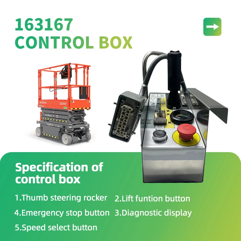 

163167 163168 Замена блока управления для Skyjack MC SJIII 3215 3219 3220 3226 4740 Лифты Запасные части для подъемной рабочей платформы