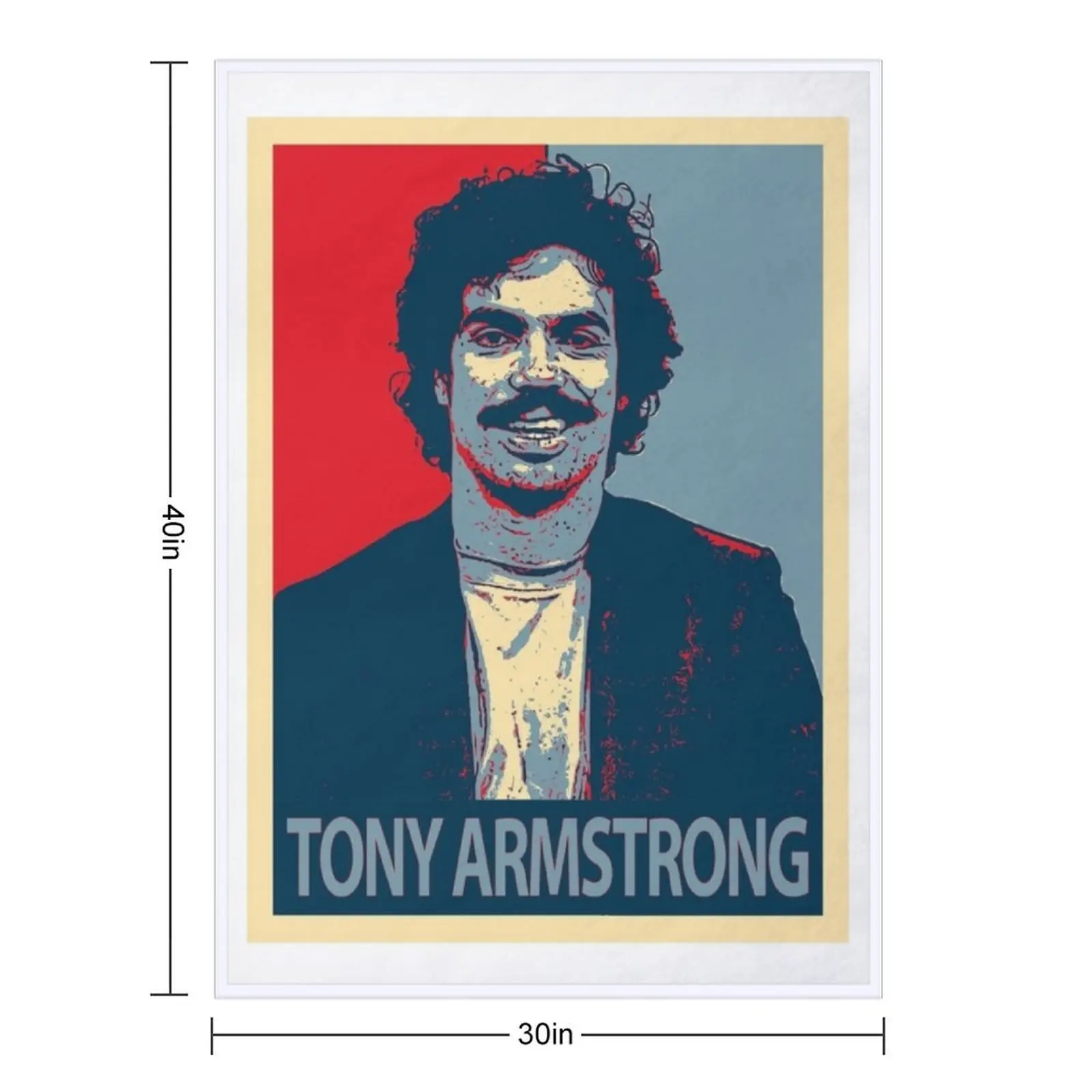 Tony Armstrong Throw Blanket Hairys Bed covers Personalized Gift Soft Big Thins Weighted Blankets