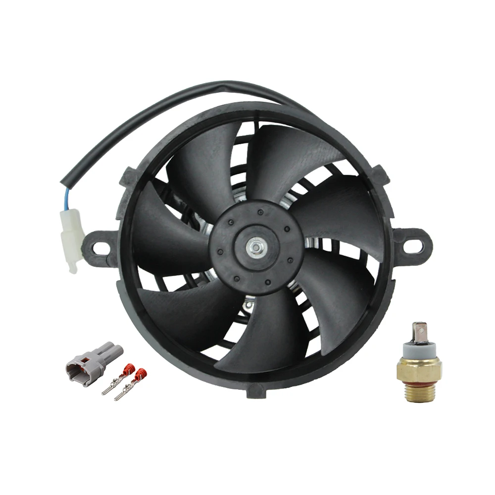 Ventilador de Radiador de 5 Pulgadas, Enfriador de Aceite para Motocicleta, Enfriador de Agua, Ventilador Eléctrico para Motocross, ATV, UTV, Quad, Go Kart, Buggy