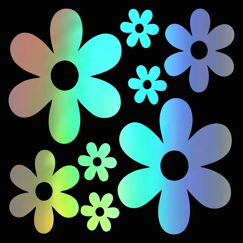 G157 Car Sticker Flower Beautiful for Car Window Body Decoration Automobiles Motorcycles Exterior Accessories Vinyl Decals