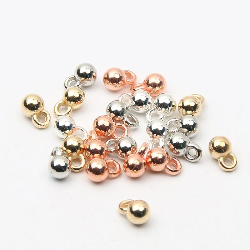200Pcs 4/5/6mm Round Ball Acrylic CCB Spacer Beads Diy Bracelet Necklace Charms Beads For Jewelry Making Handmade Accessories