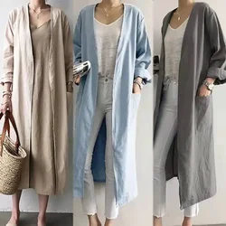 Women's Straight Trench Coat, Korean Version, Temperament, Explosive, Autumn