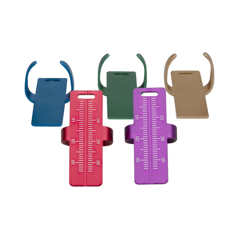 

1 шт., стоматологический калибр, алюминиевый стоматологический калибр, измерительная шкала, лечение корневых каналов, стоматологический инструмент, измерительный алюминиевый роль