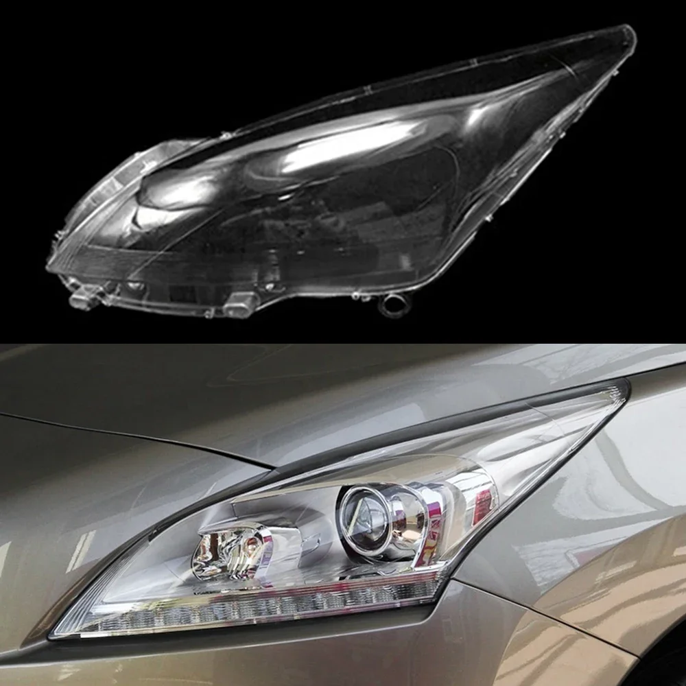 For Peugeot 3008 Headlamp Cover Glass Lamp Shell Headlight Glass Lens Caps Transparent Lampshade Case Head Light Masks 2013~2019