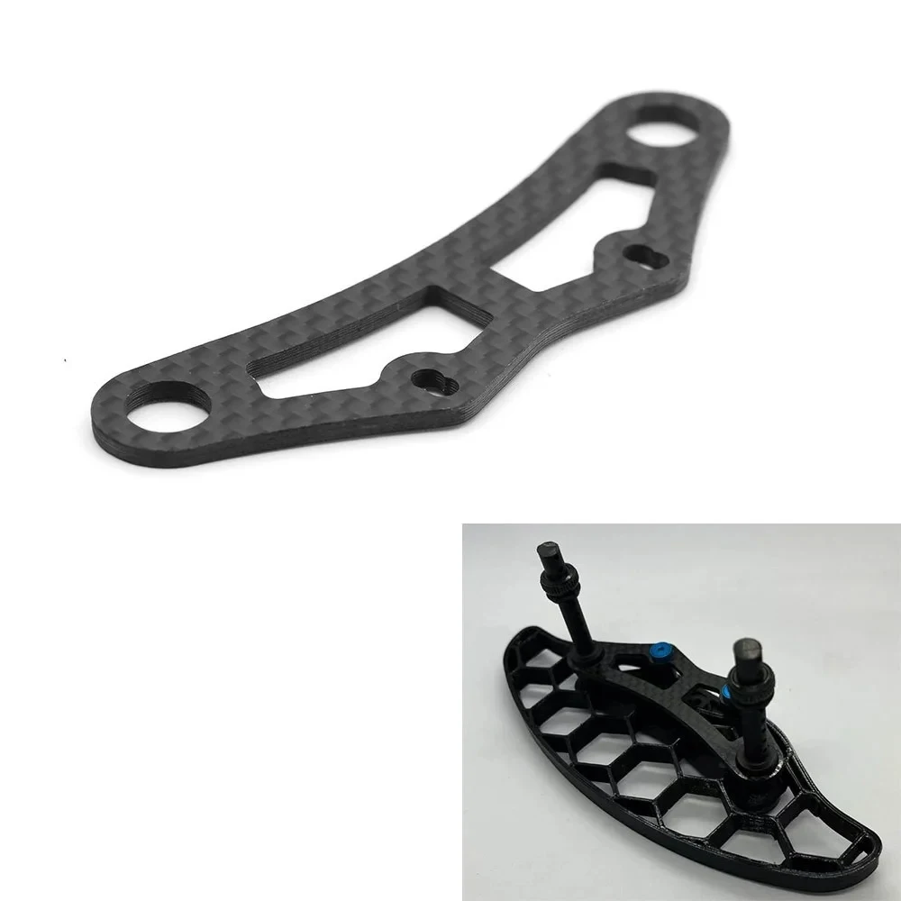 

Carbon Fiber Front Bumper Support Plate for Tamiya TA08 1/10 RC Car Upgrade Parts Accessories