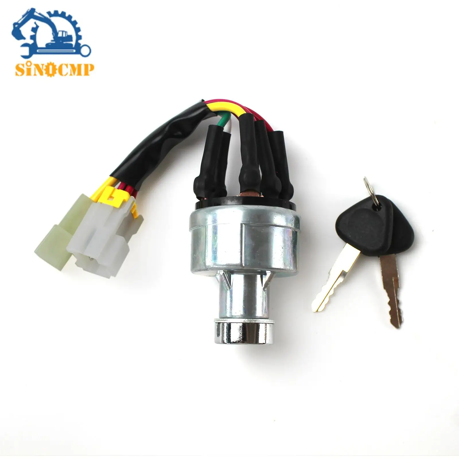 

1PC Ignition Switch VOE14526158 VOE14529152 14526158 14529152 for VOLVO EC160B EC210B EC240B Excavator Replacement Parts