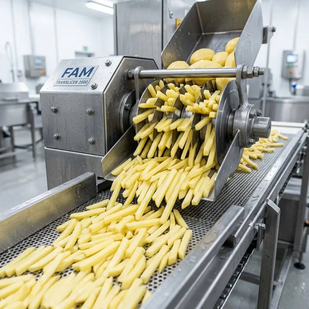 FOODLINE Lightweight Frame Potato Chips Production Line Convenient Transportation For Overseas Project Installation