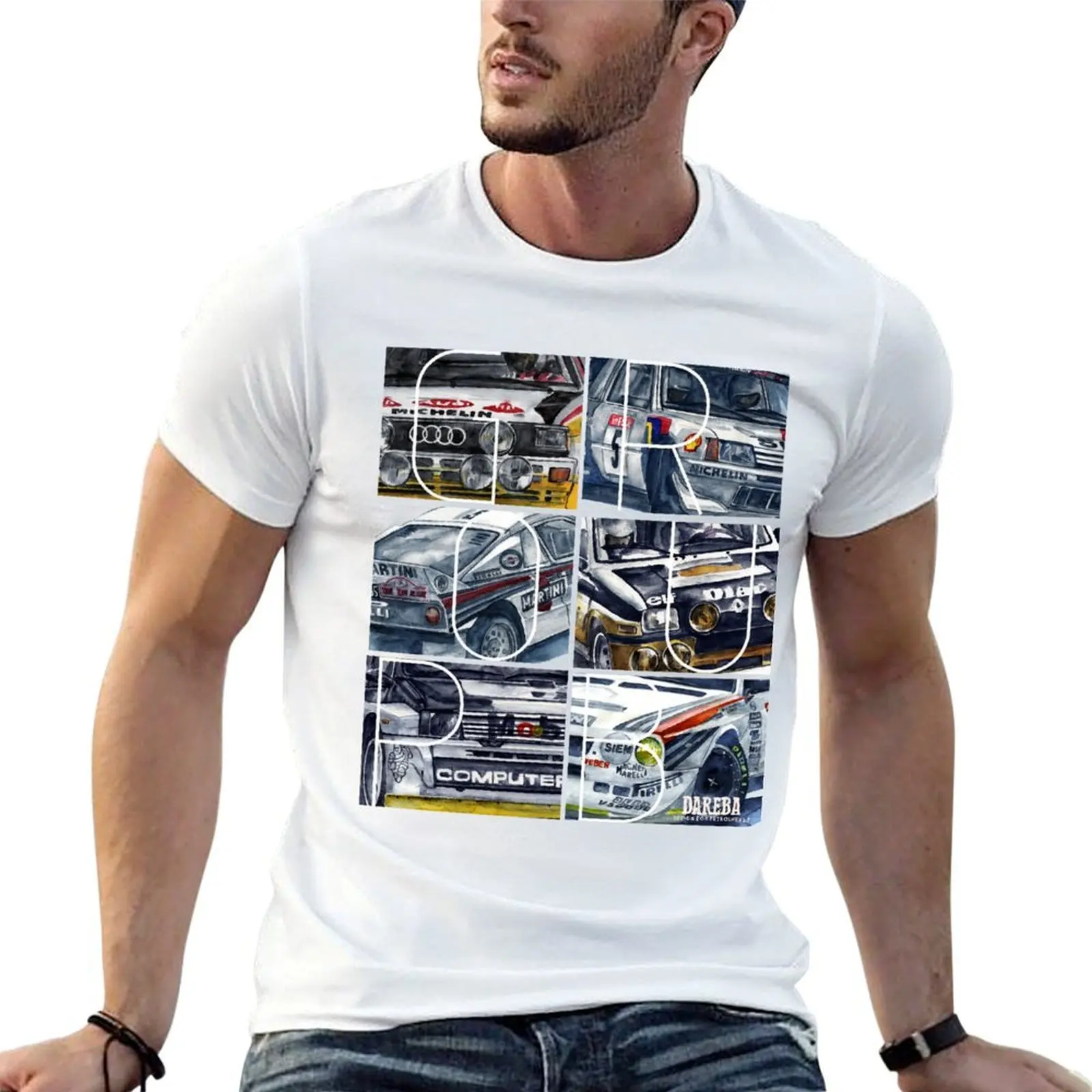 

Rally group B T-Shirt cotton tshirt 100% t shirt for man t shirt man luxury T-Shirt