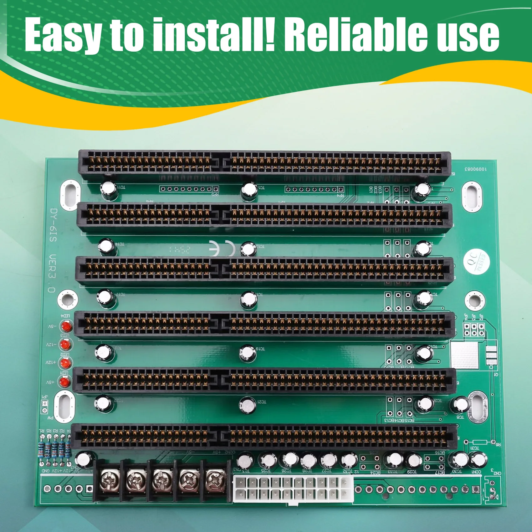 M52K-6ISA Backplane 6-Slot Chassis ICA-6ISA IPC Baseboard 6 ISA Slots 6 ISA Slots Backplane