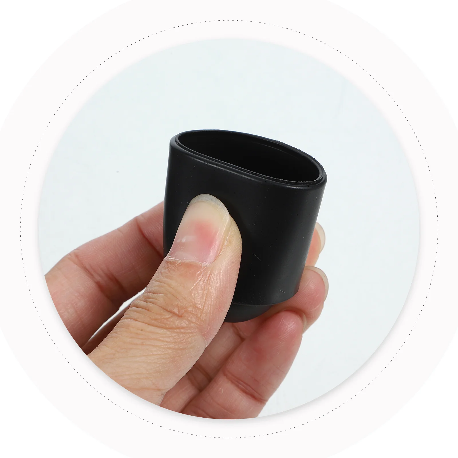 

25Pcs Pool Cue End Protectors Rubber Shockproof Covers Replaceable Billiard Cue Tips Protective Parts Snooker Billiard Supply