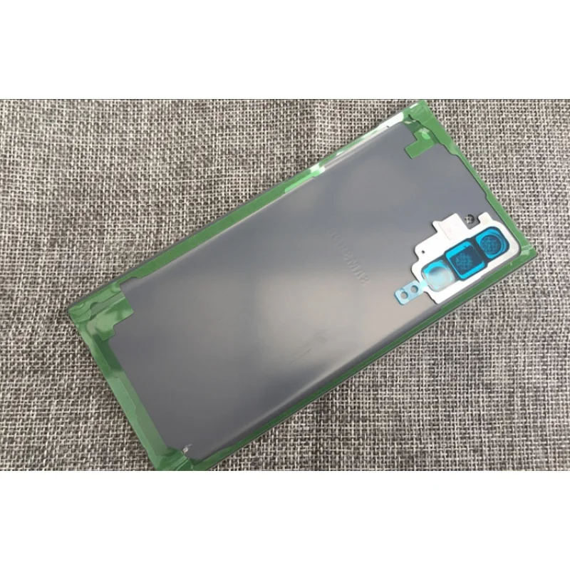 Housing For Samsung Galaxy Note 10 Plus N970 N975 Battery Back Cover Repair Replace Door Rear Case  with Camera Lens