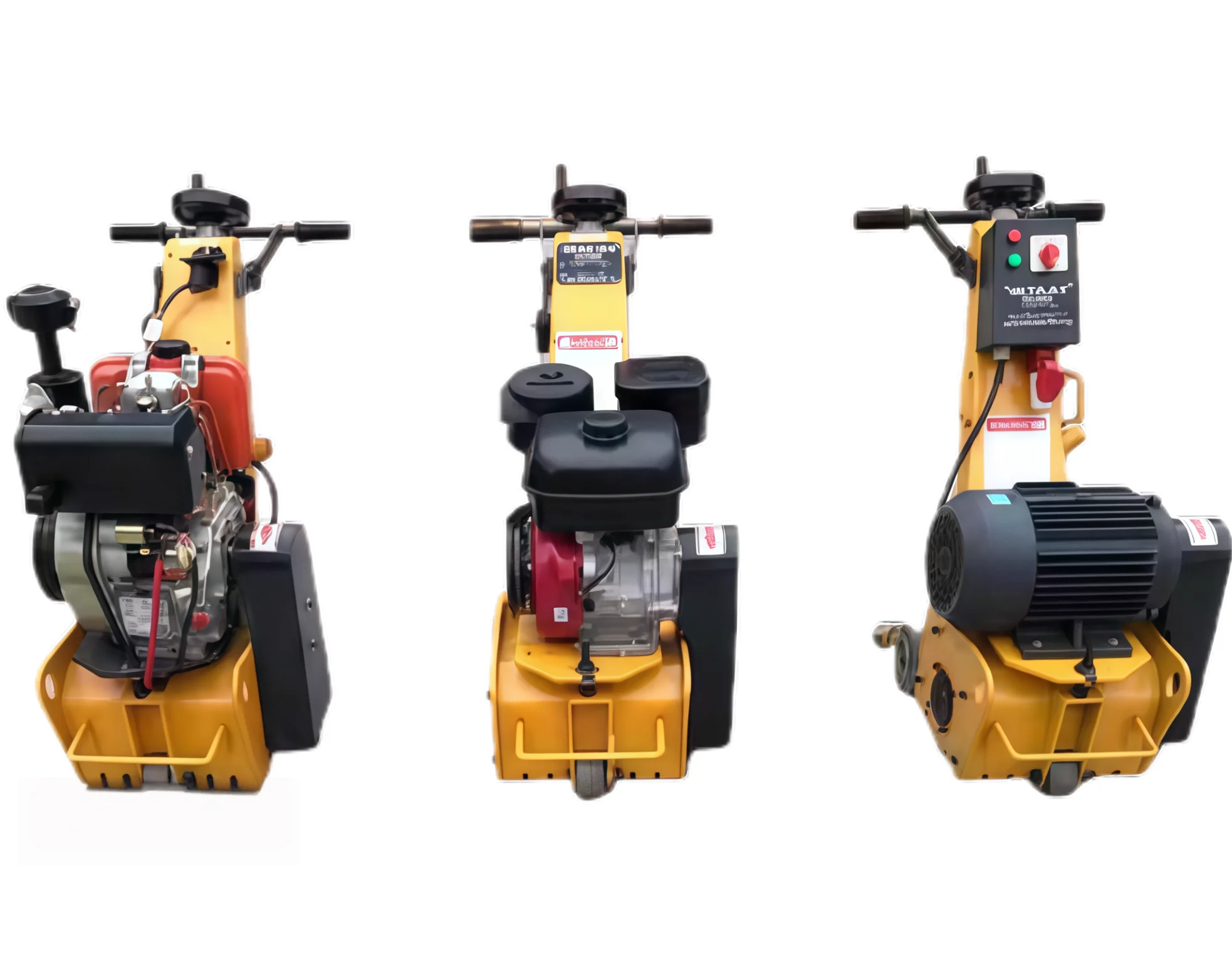 300 Heavy-duty Electric Variable Frequency Automatic Walking Concrete Surface Pretreatment , Road Surface Roughening Machine