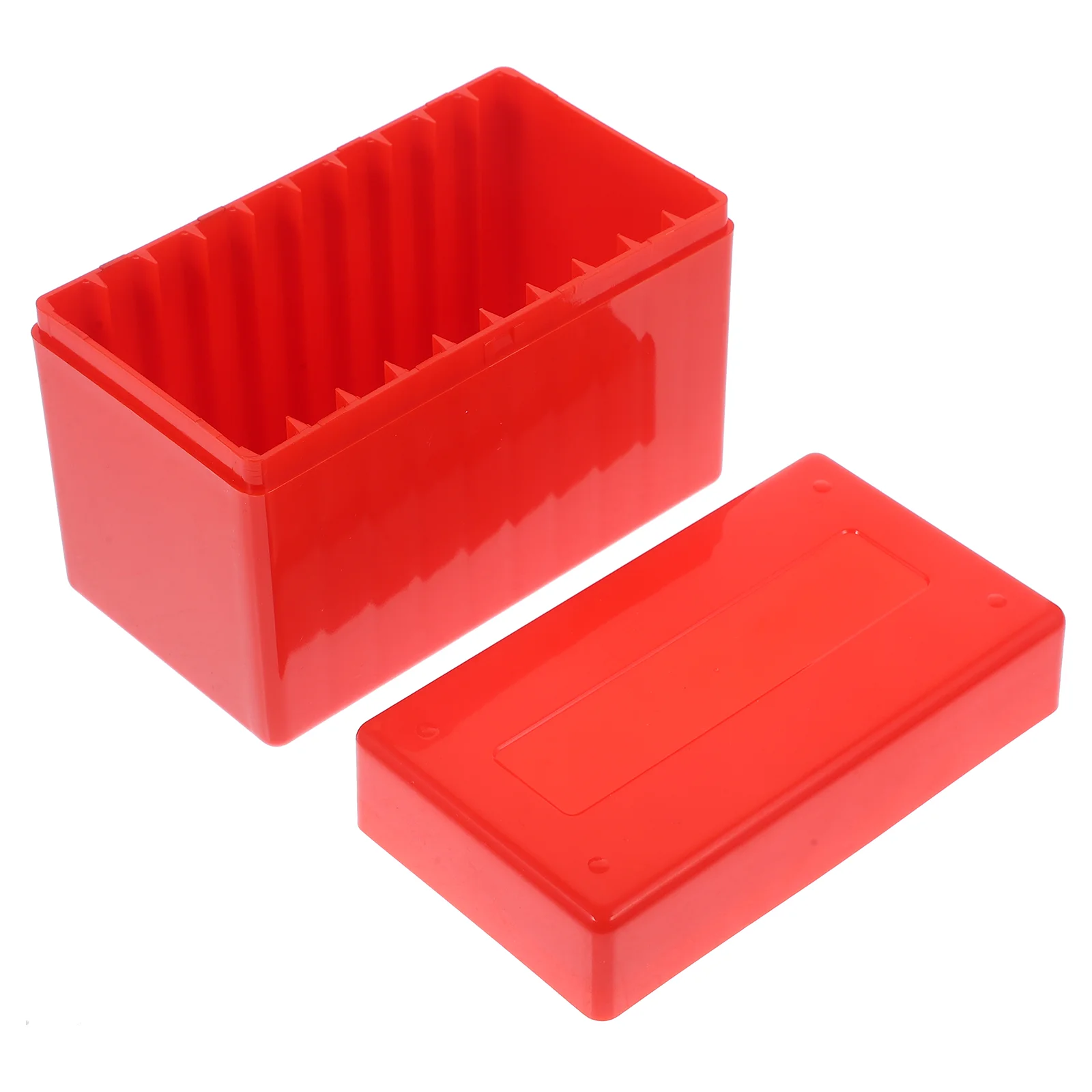 

Graded Storage Box 10 Slots Red Certified Protector Plastic ganizer for Collection Display for Collection