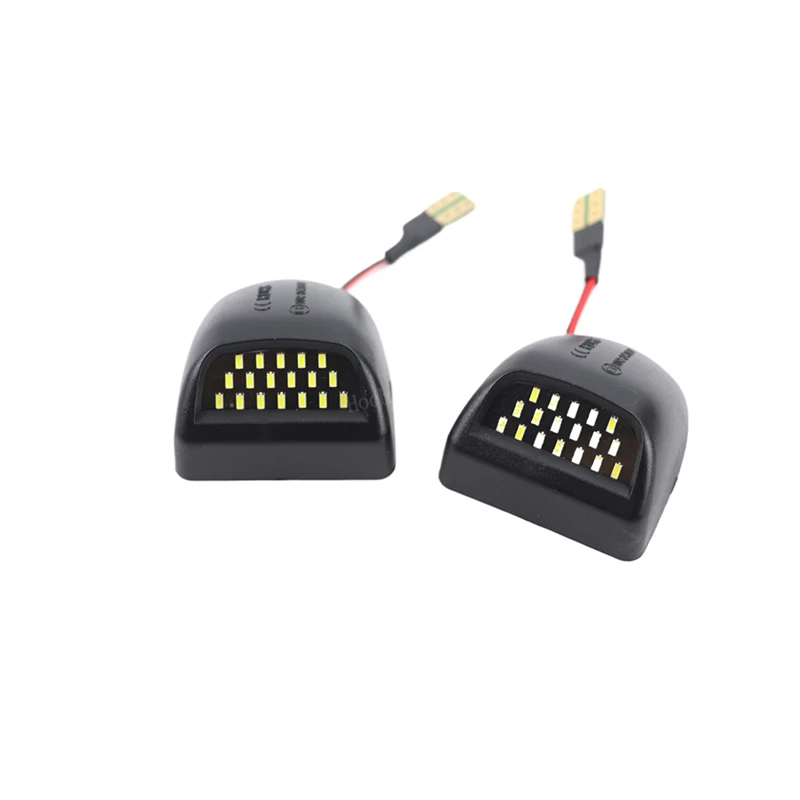 2x LED License Number Plate Light Lamp Lamp For Chevrolet Silverado 1500 2500 3500 Suburban Avalanche Tahoe GMC Sierra Yukon XL
