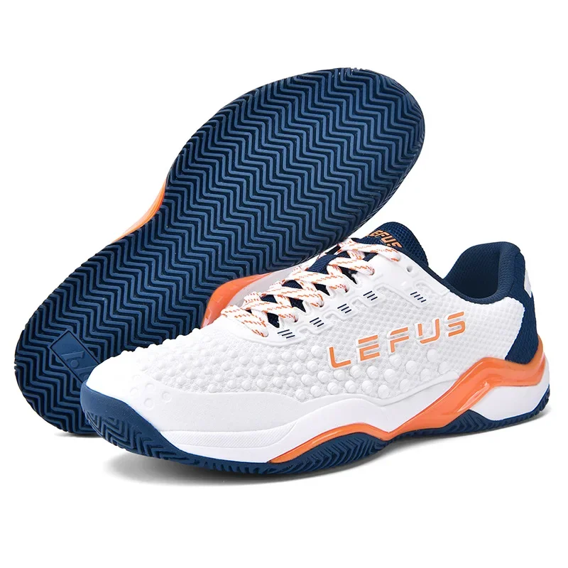 2026 LEFUS Professional Tennis Shoes for Men Women Durable Badminton Shoes Table Tennis Shoes Breathable Sports