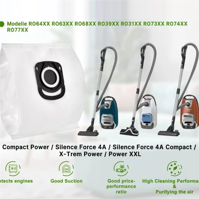 A74G-For Rowenta Tefal X-Plorer Serie 75 S+ / Series 70+ / Serie 240+، RR8497WH ZR200520، ملحقات المكنسة الكهربائية كيس الغبار