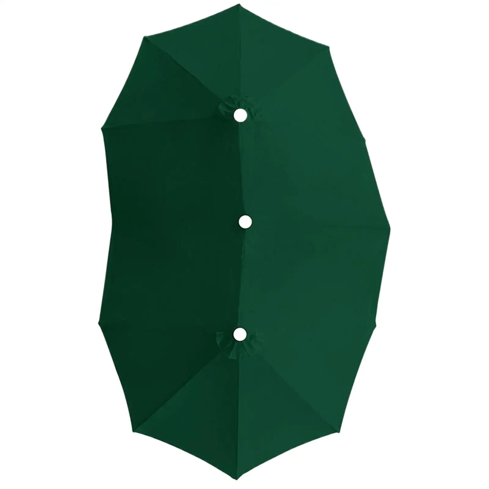 Umbrella Replacement Canopy 8.86ft 12 Ribs Waterproof Double Sided Triple Parasol Cover Umbrella Fabric Replacement For Backyard