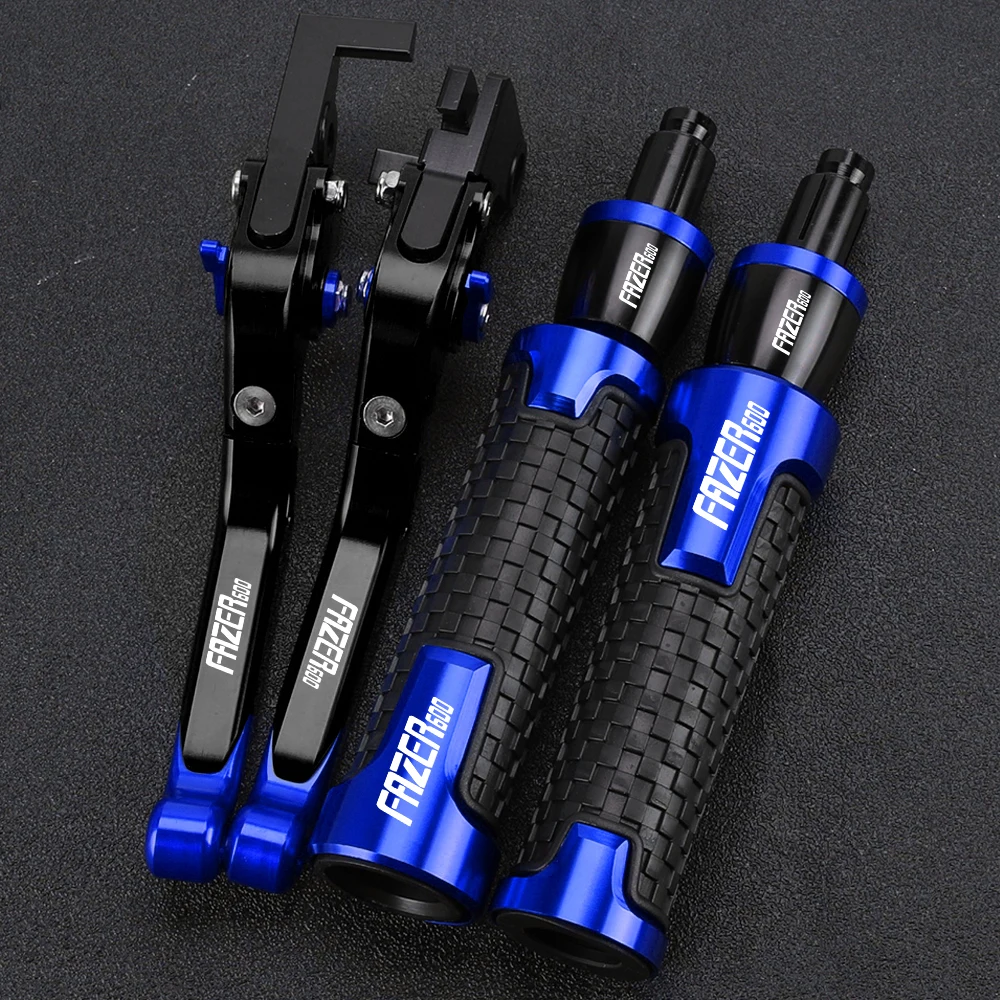 

For yamaha FAZER 600 FZ6S/FZ6N FZ6 S/N 2003 2002 2001 2000 1999 1998 Handlebar Handle Bar Grips Adjustable Brake Clutch Lever