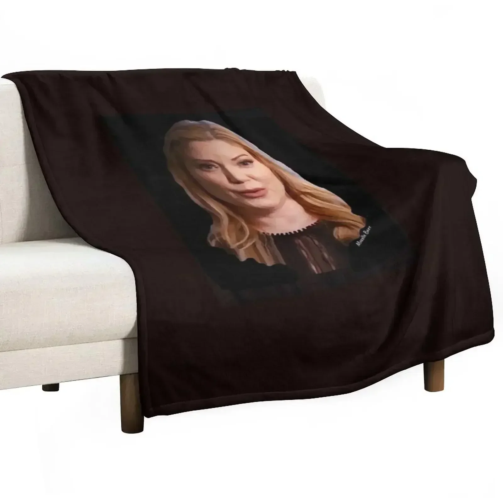 Amy Allan of The Dead Files Show Throw Blanket Soft Cozy Blanket for Pet Kids Adults