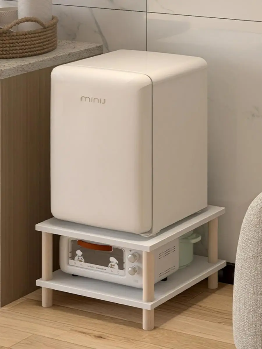 

Подставка для холодильника: мобильная, компактная, напольная, с регулировкой высоты, органайзер-полка