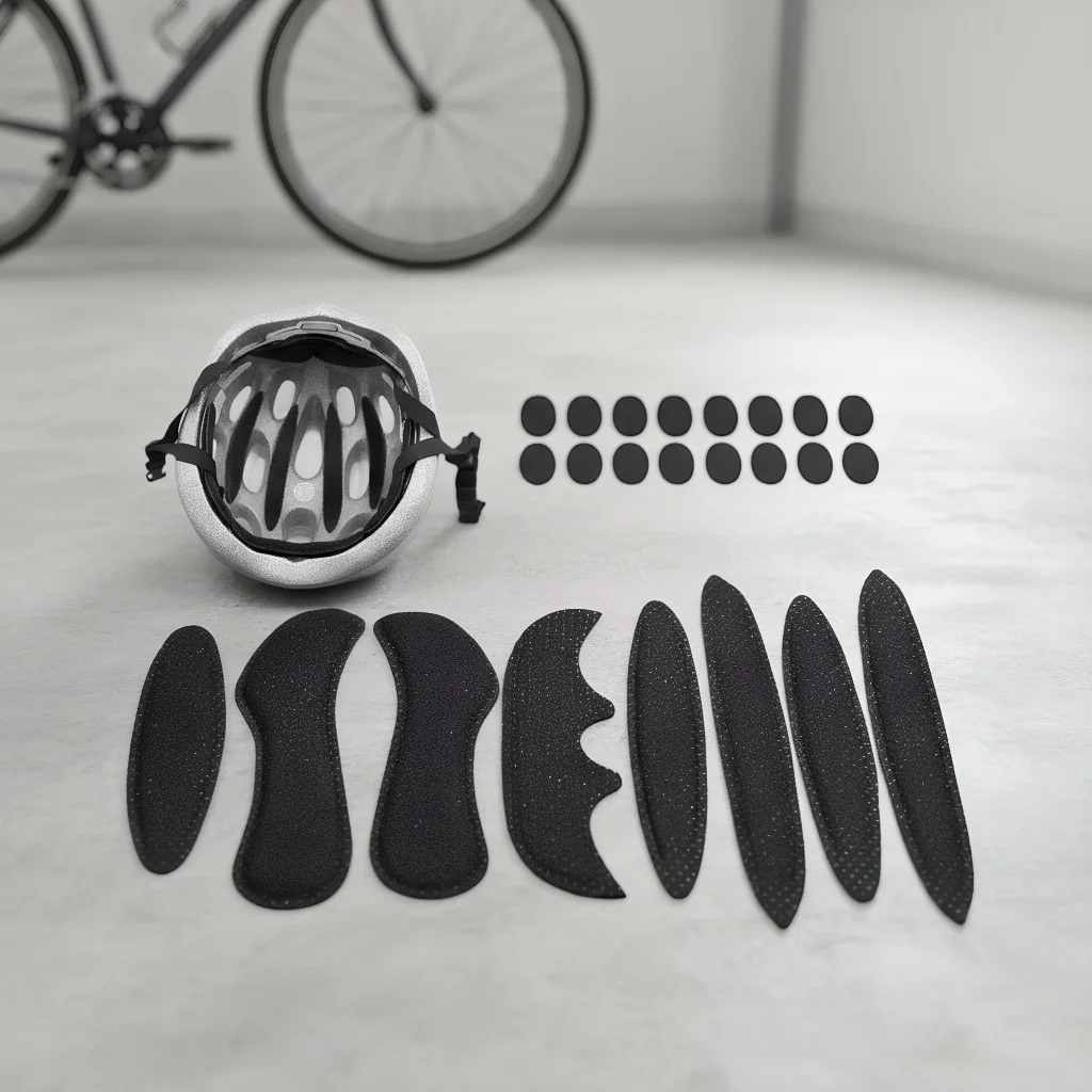 

27pcs Helmet Padding Kit - Universal Sealed Sponge Replacement Foam Pads for Motorcycle Bicycle