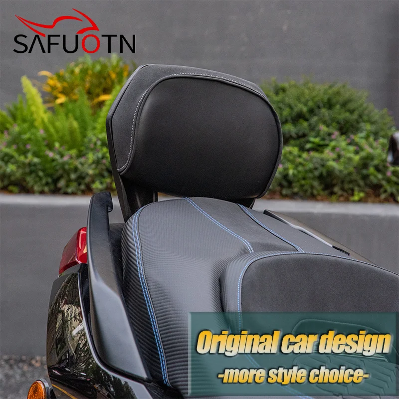 ملحقات الدراجة النارية مسند الظهر الخلفي قوس مقعد الركاب لياماها XMAX125 XMAX 125 300 2023 2024 2025 #4