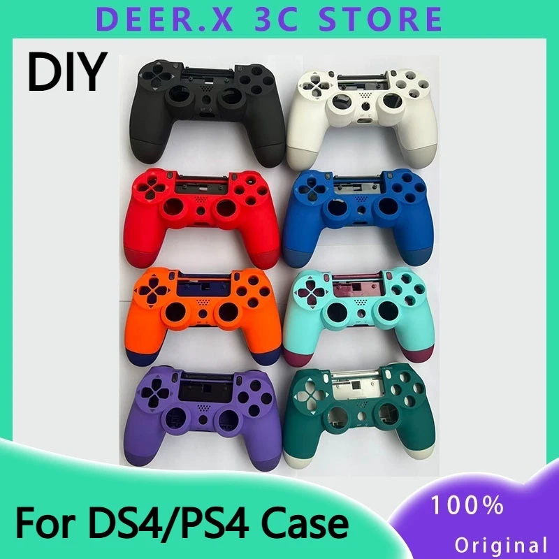 New For Ps/Ds4 Second Generation 055 Skin Shell Kit Type-C Micro Mouth Bottom Diy Custom Repack