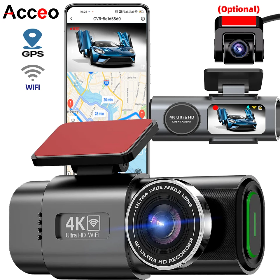 DVR-Kamera im Test: Warum die Dual-Lens-4K-Dash-Cam mit GPS und Nachtvision die beste Wahl für Autofahrer ist