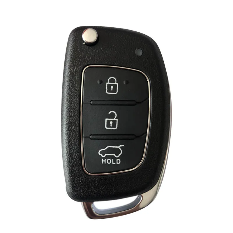 CN020116 Part number 95430-M0000 For Hyundai Creta 2016 Remote Flip Car Key FOB 3 Button 433MZ 4D70 80BIT Chip