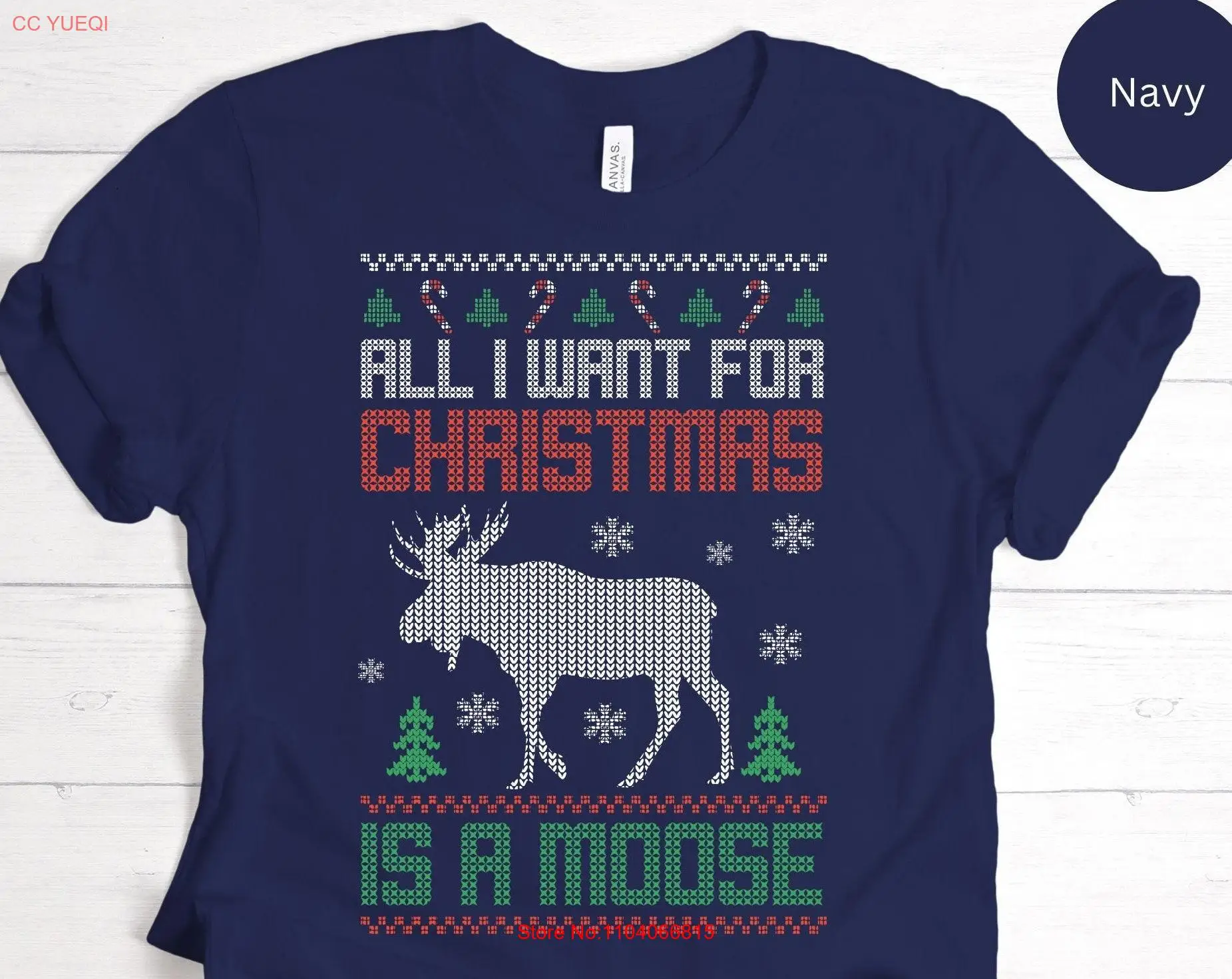 

Moose Lover Christmas Happy Hanukkah T Shirt Winter Holiday Time Best Surprise Present SweaT long or short sleeves