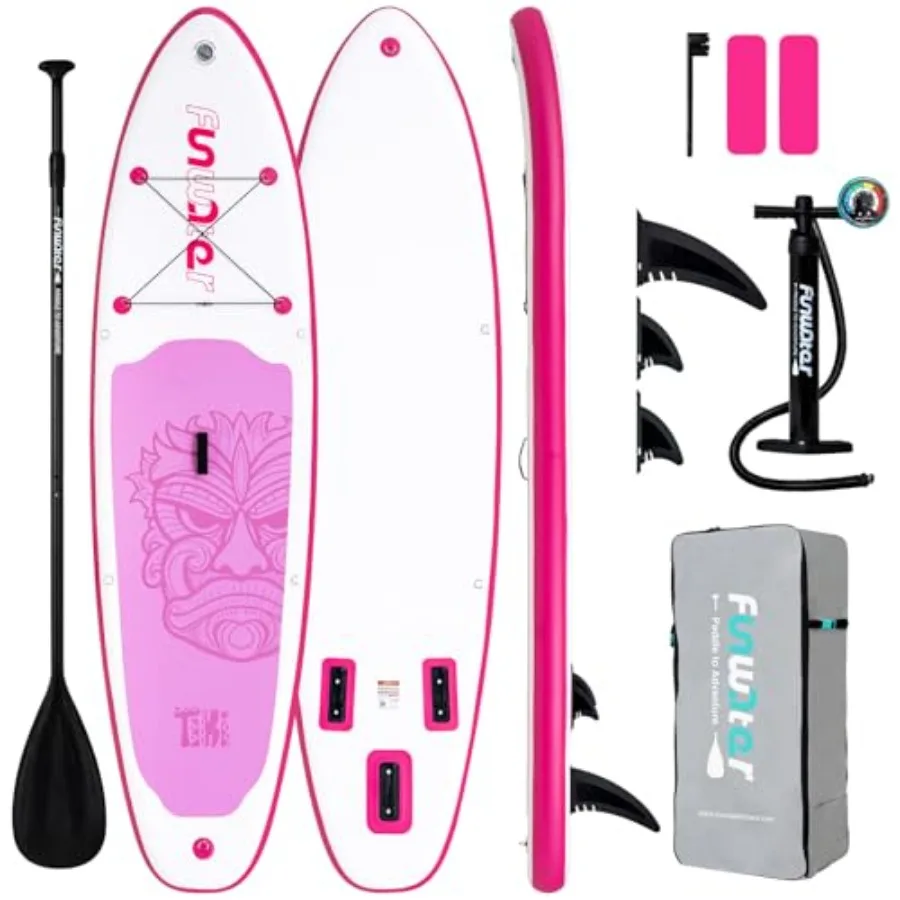

Inflatable Ultra-Light Stand Up Paddle Board for All Skill Levels with Premium SUP Paddleboard AccessoriesNon-Slip Comfort Deck