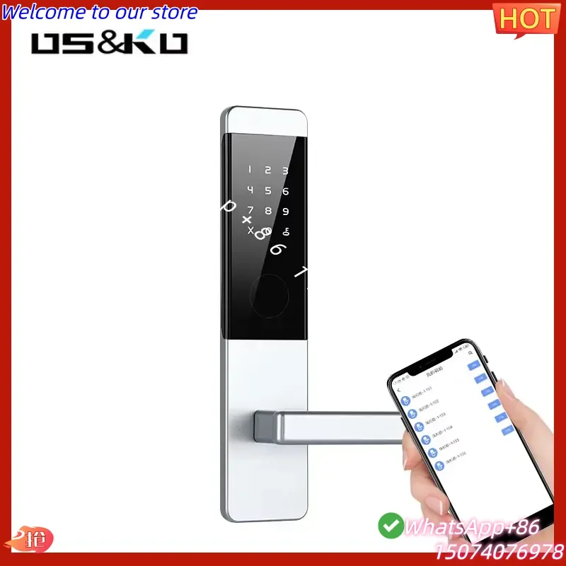 2026 Euro Mortise Extra Password Smart M1 Hotel Keylock Door Lock for Mobile Phone Waterproof Competitor for Travelers view 3