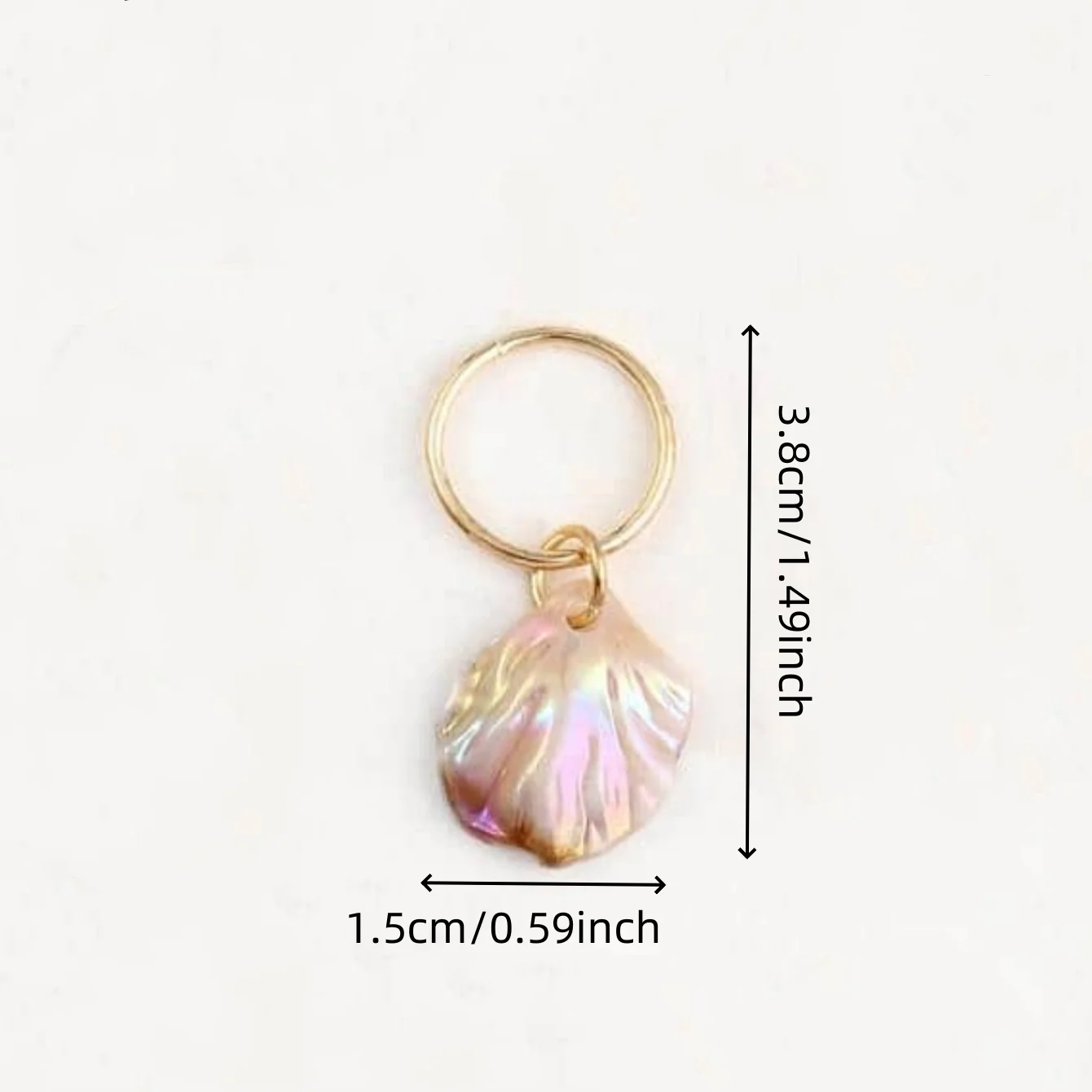 20pcs Women Shell Charm Braided Hair Rings - Unique Headdress Dreadlock Hair Clips for Stylish Hair Accessories Loc Hair Jewelry