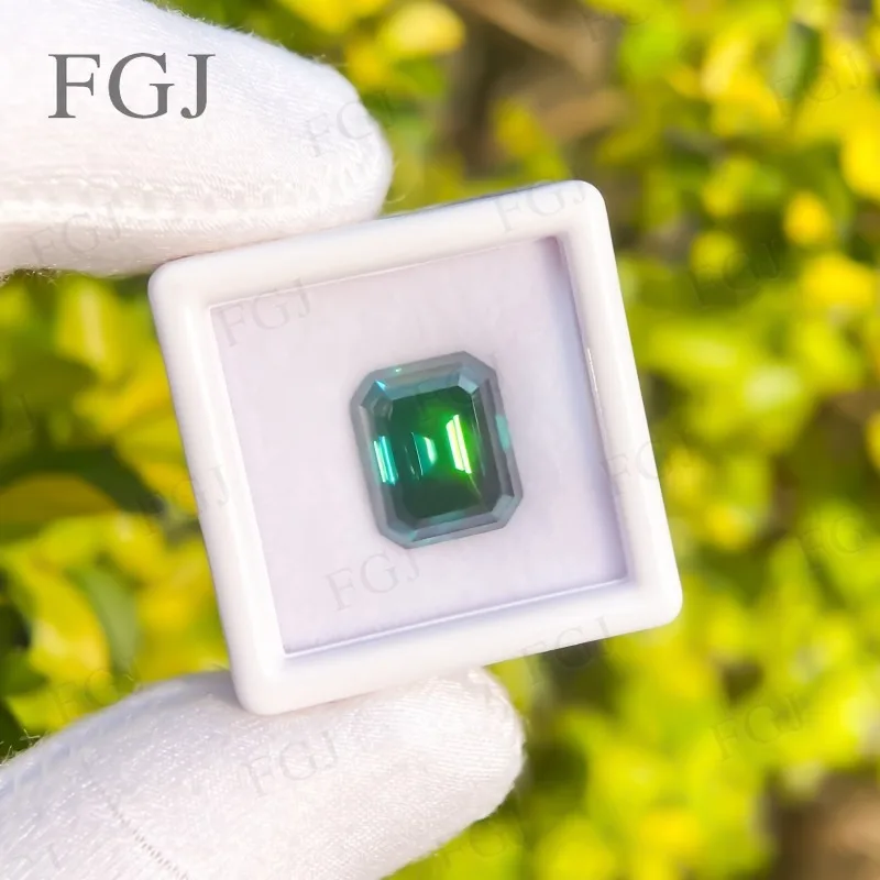 

0,5-10 карат премиум-класса из муассанита, свободные бусины, зеленые разнообразные VVS1 для обручальных колец, серег, ожерелья, дизайн для изготовления ювелирных изделий