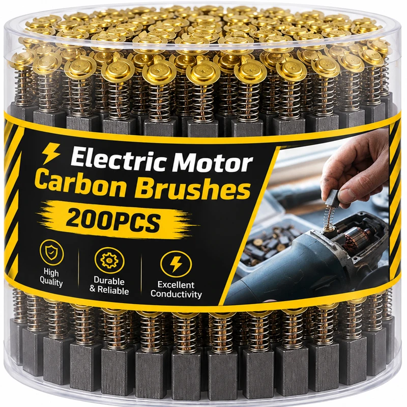 Electric Motor Carbon Brush Replacement Carbon Brush Multifunction Electric Hammer Electric Screwdriver Sander Power Accessories