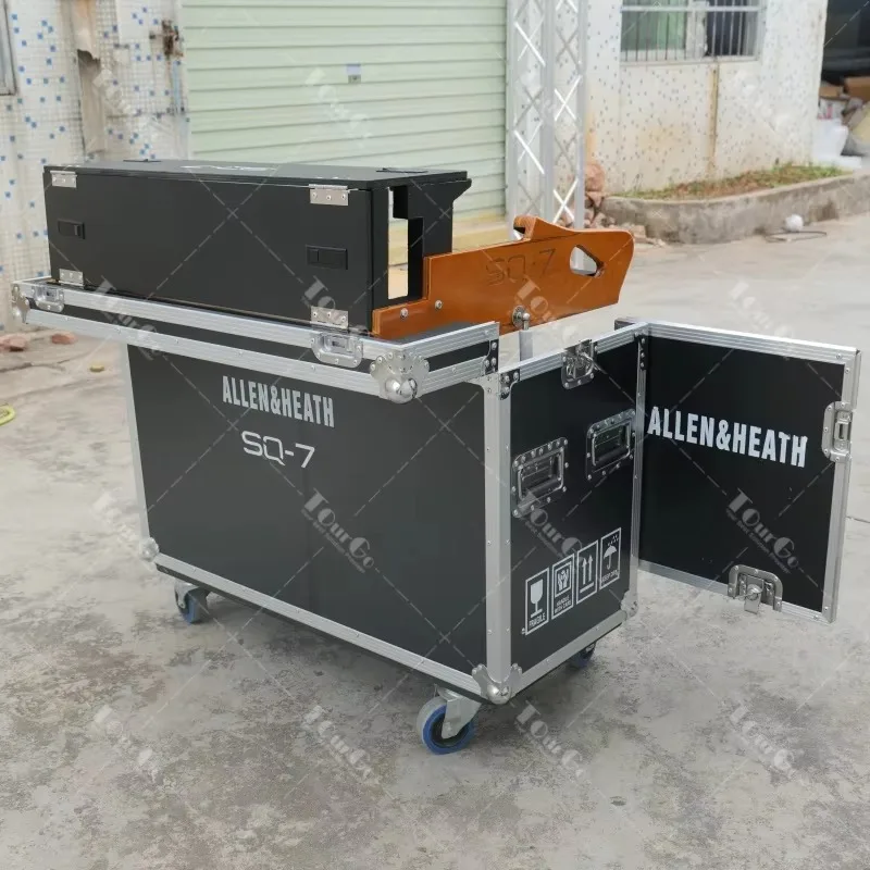 Flip Case Allen & Heath Sq5 Sq6 Sq7 Flip-Over Hydraulic Flight Road Mixing Console Mixer Flip Case