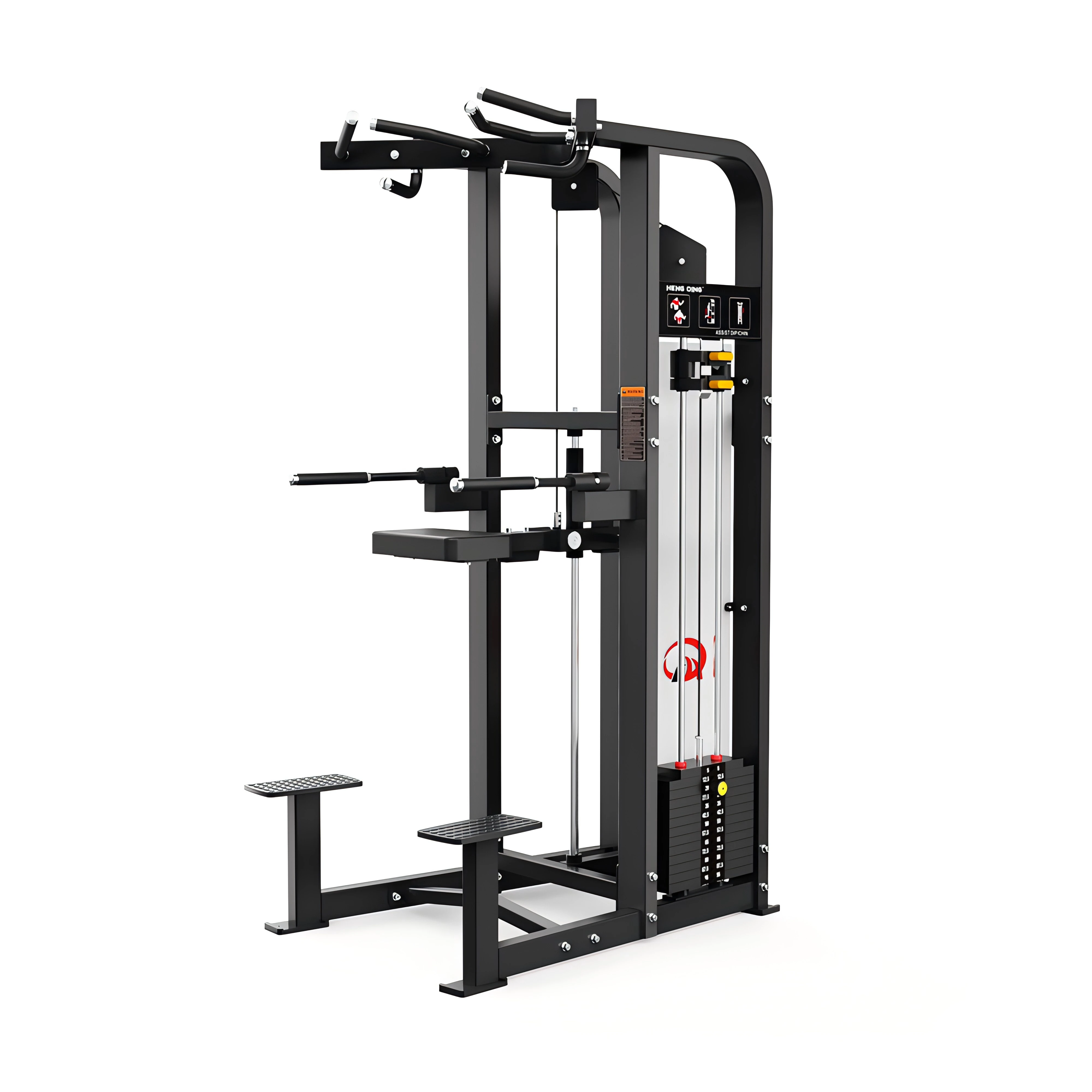 Professional Arm Pull Up Gym Sports Equipment Assisted Dip Jaw Strength Exercise Equipment