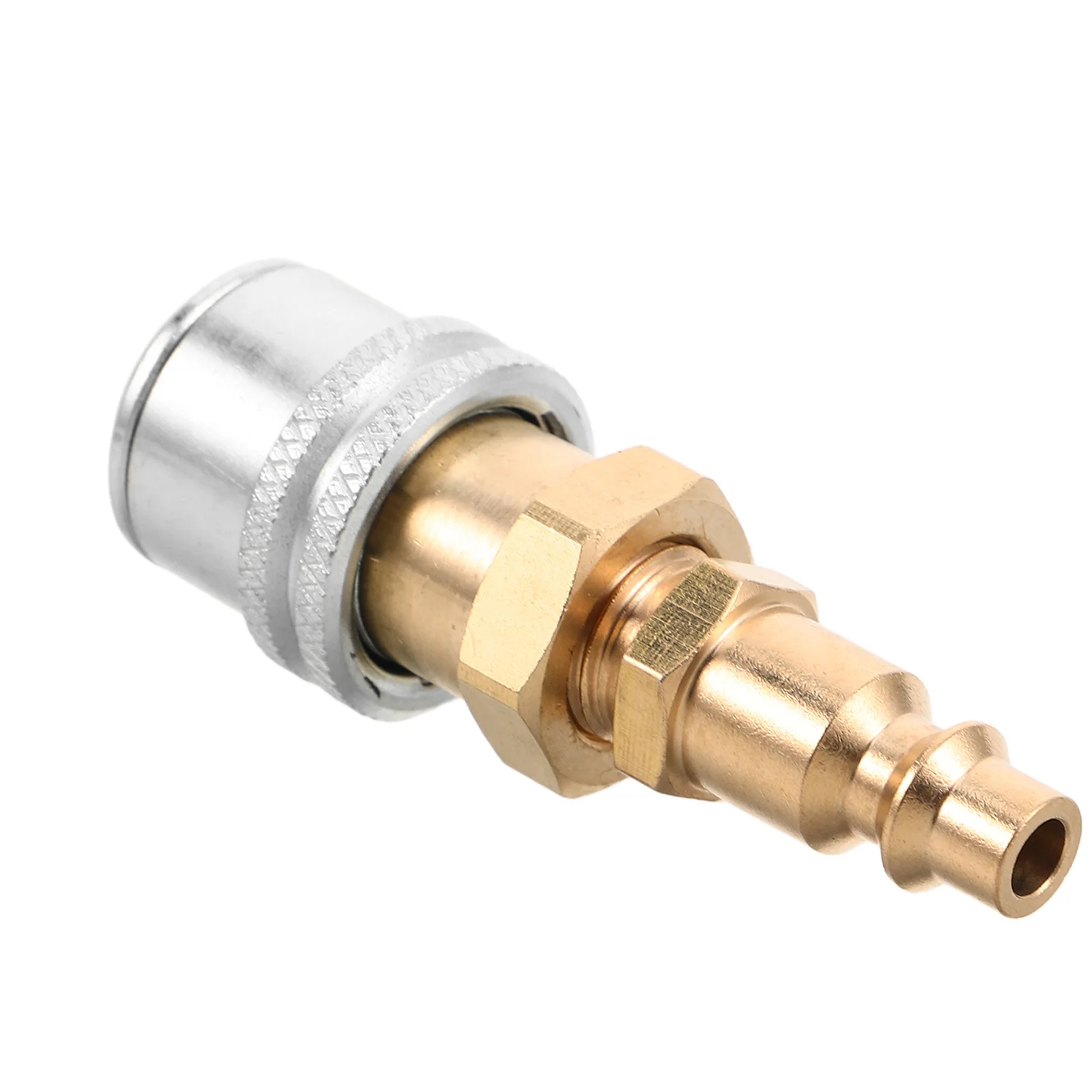 

1pcs Locking Tire Air Chuck Alloy Self-Locking Inflator Nozzle Universal Air Compressor Pump Adapter For Automotive Bicycle