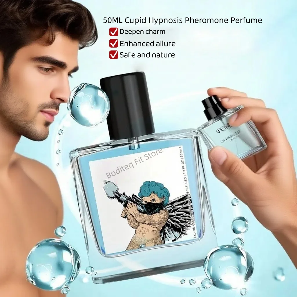 50ML Cupid Original Hypnosis Pheromone Perfume Lasting Mature Hypnotic Rich Fragrance Hombre Perfume Attract Women