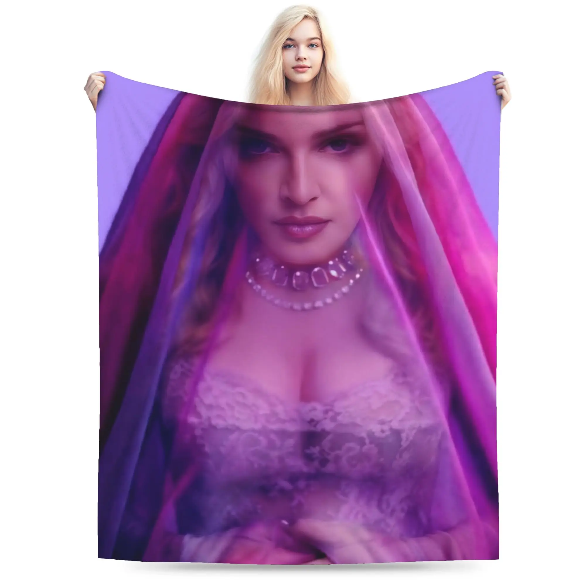 M-Madonnas Confessions II Print Blanket For Men Women Cozy Soft  Throw Blankets for Bed 50x60 Inches Multiple Sizes