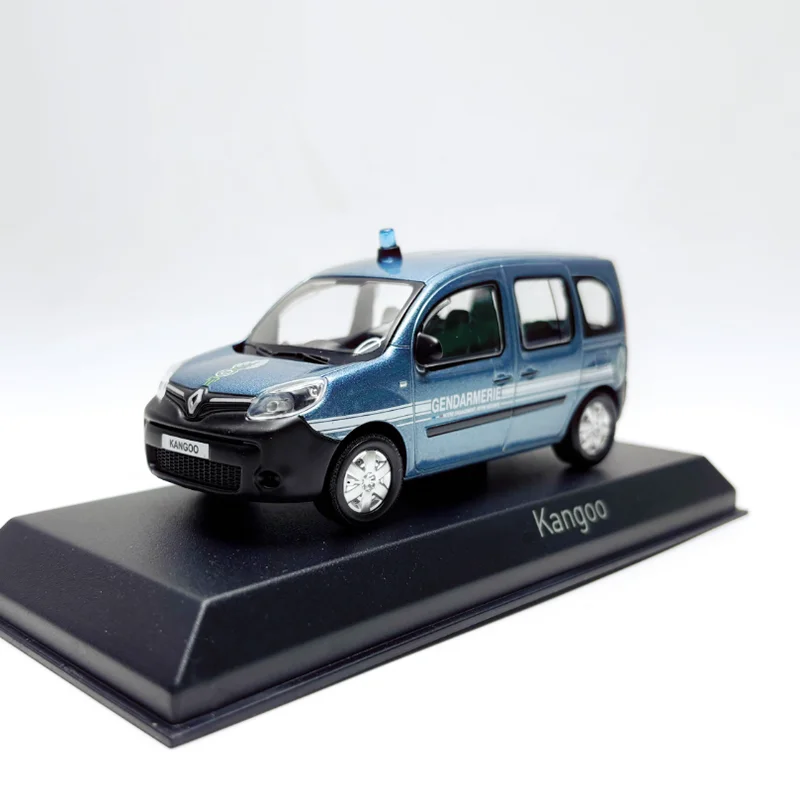 Normv diecast escala 1:43 cangoo motor de bombeiros/liga de polícia simulação modelo de carro coleção decoração menino presente exibição estática