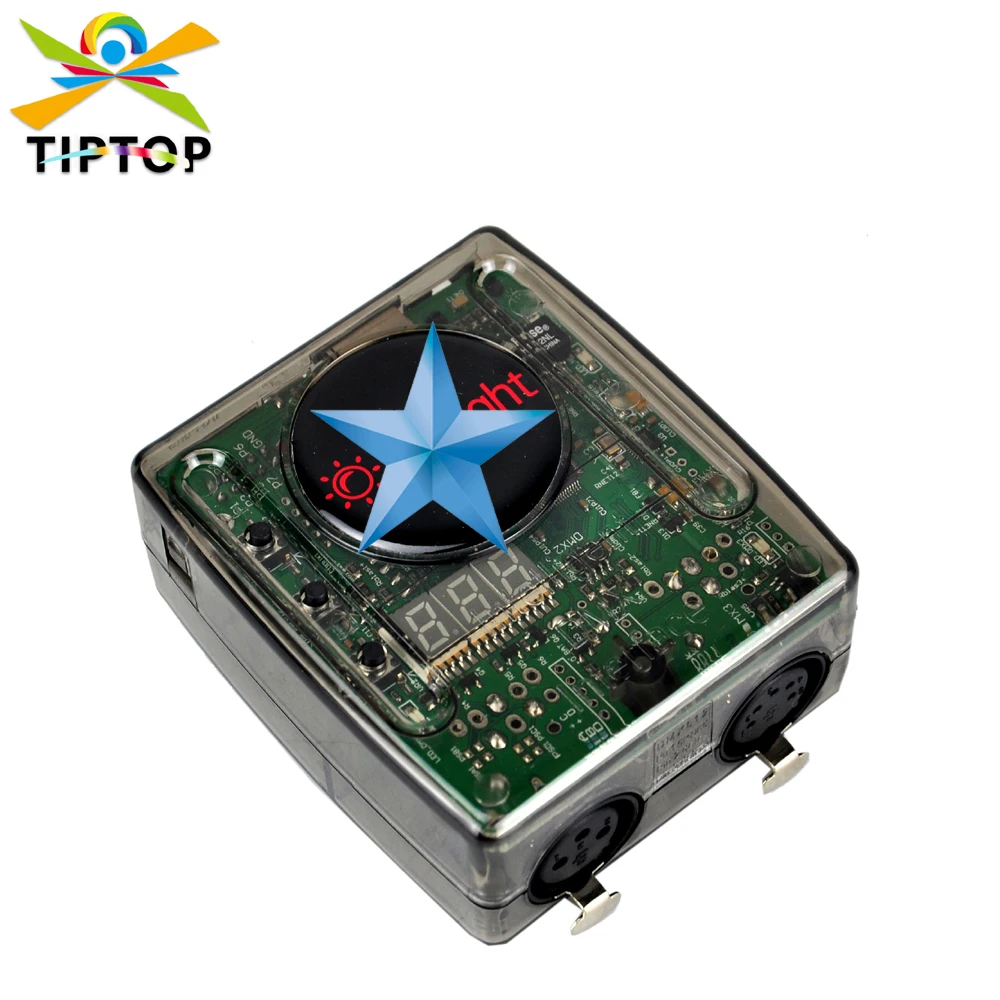 

USB-контроллер TIPTOP DVC4 GZM для сценического освещения, USB-интерфейс для освещения сцены, дискотеки, диджея, интерфейс USB для подсветки